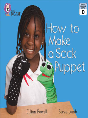 cover image of Collins Big Cat – How to Make a Sock Puppet
